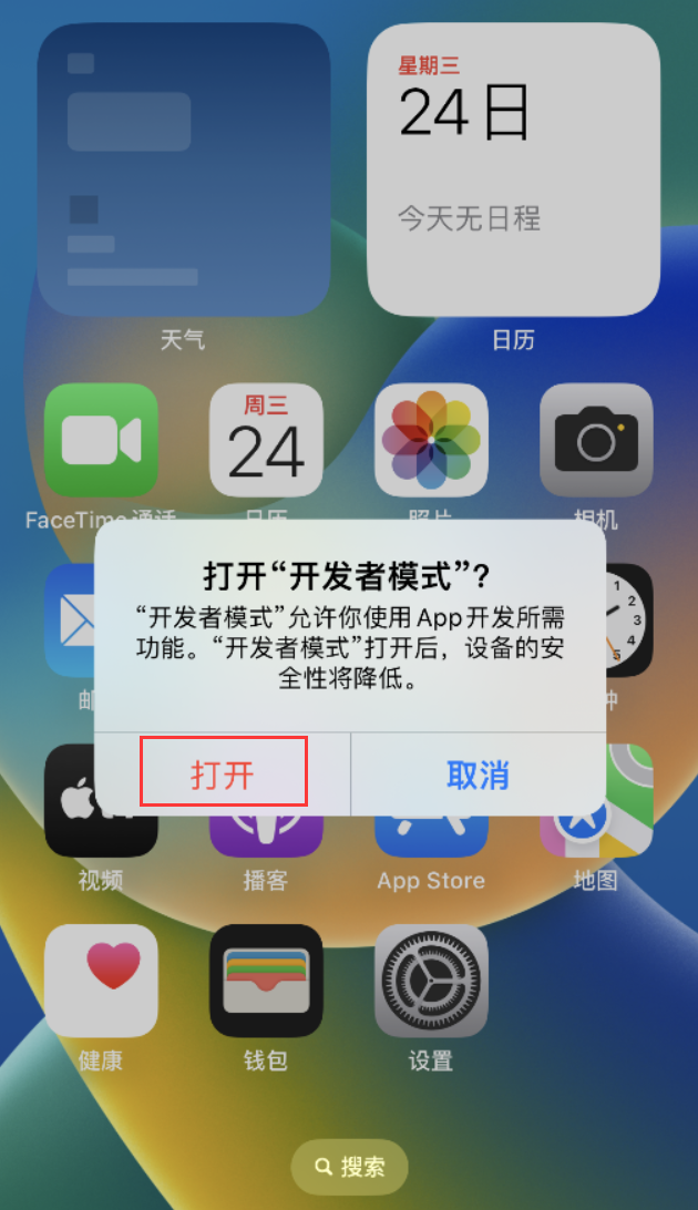 绥化苹果手机维修分享如何打开开发者模式 