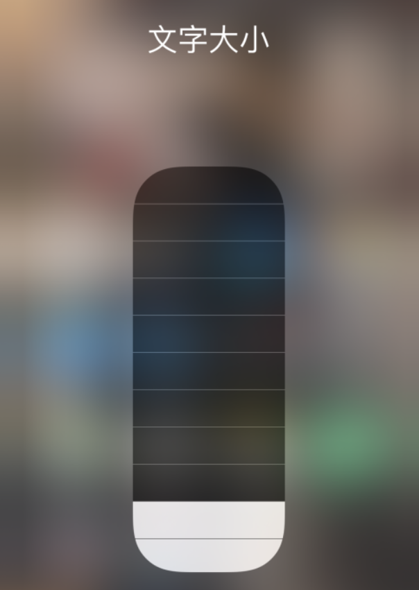 绥化苹果手机维修分享小技巧：在 iPhone 控制中心快速调节字体大小 