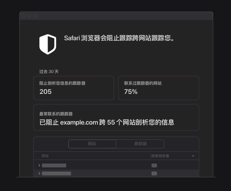 绥化苹果手机维修分享如何在 Safari 浏览器中查看和打开隐私报告 